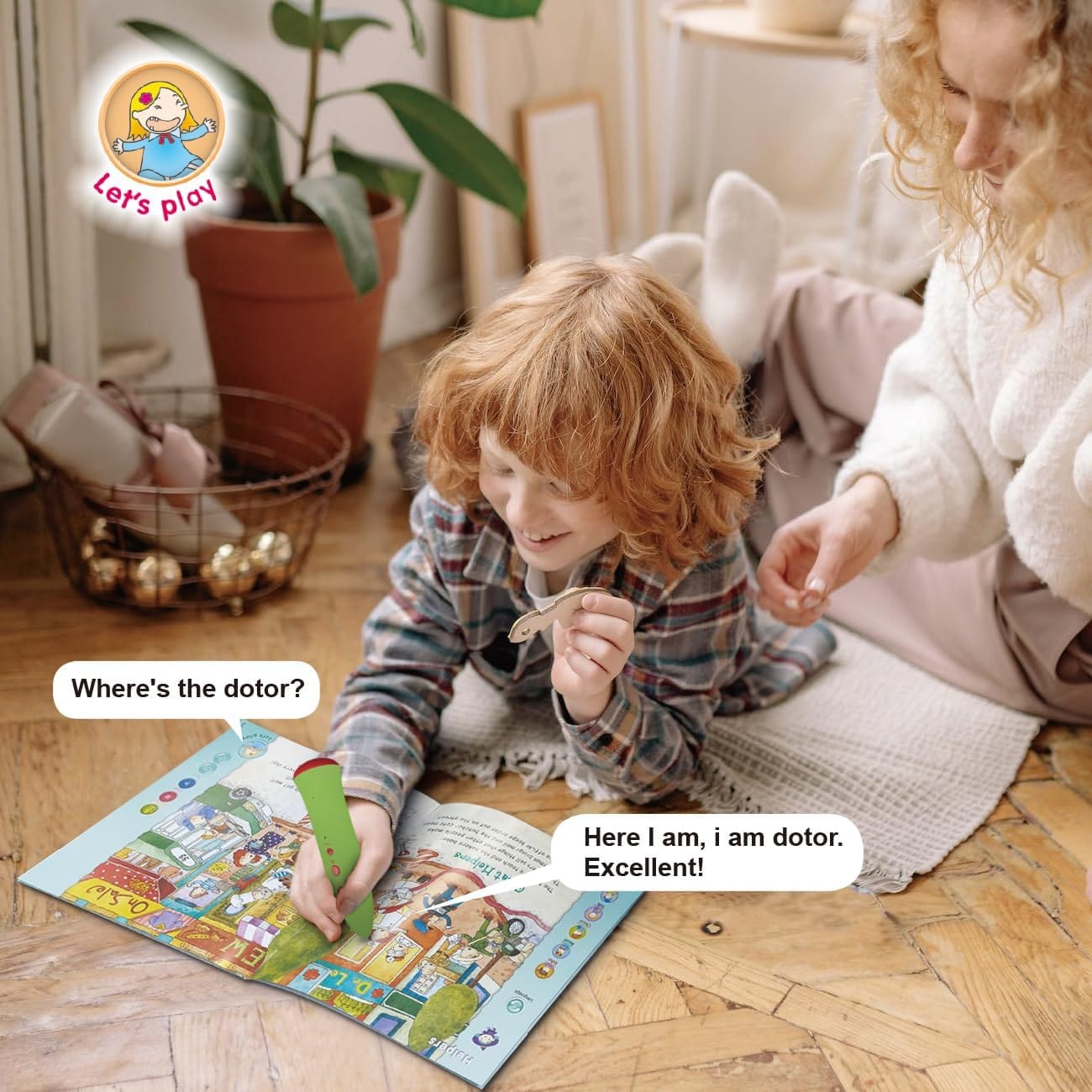 Ophaya Learn to Read Set: 8 Bilingual Books with Over 33 Themes, Interactive Pen Reader, Cognitive Skills Enhancement, Portable & Rechargeable for Kids 3-8 years