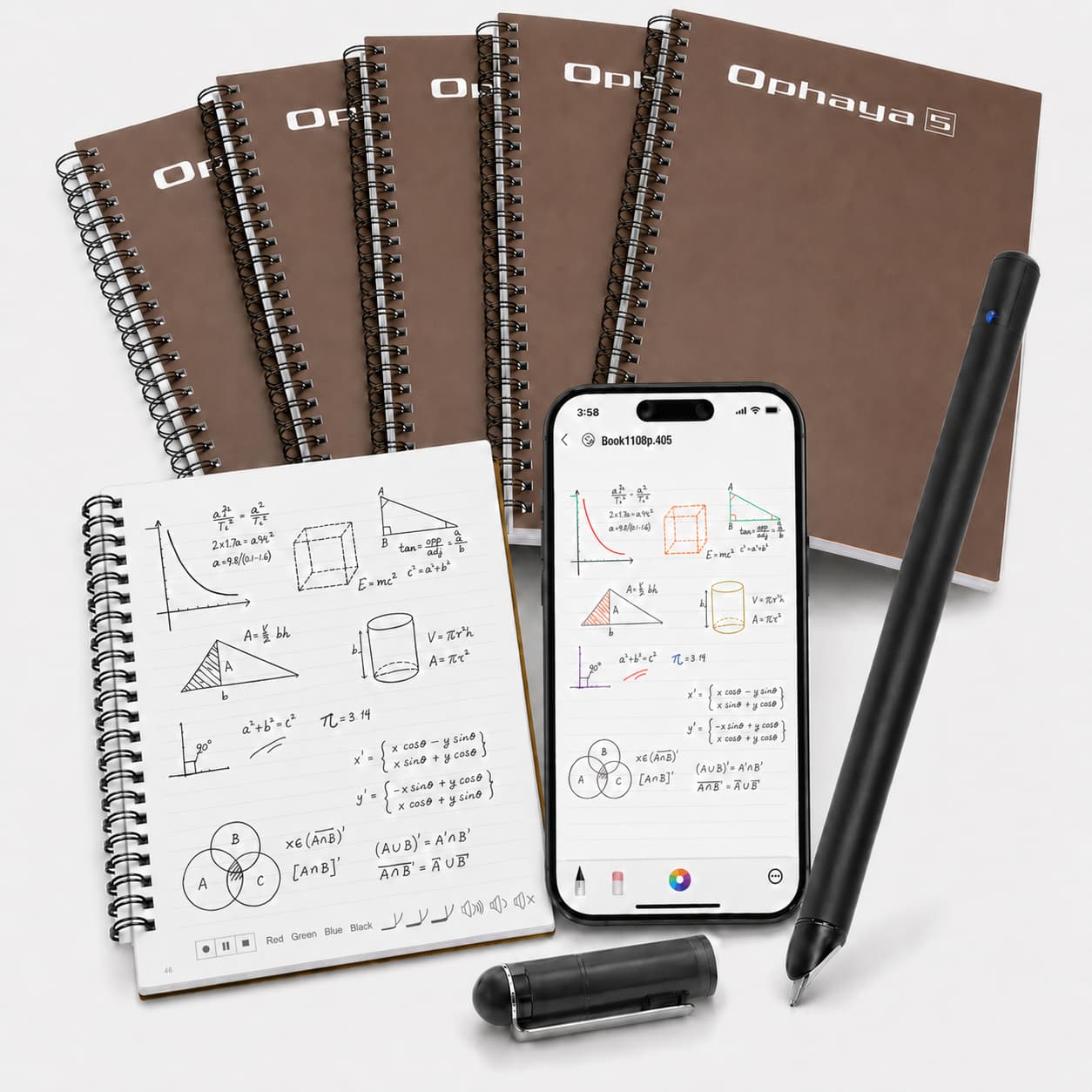Smart Pen + Notebooks(5-Pack)
