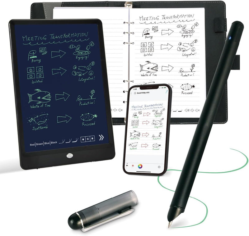 Smart Pen + Notebook + LCD Writing Tablet