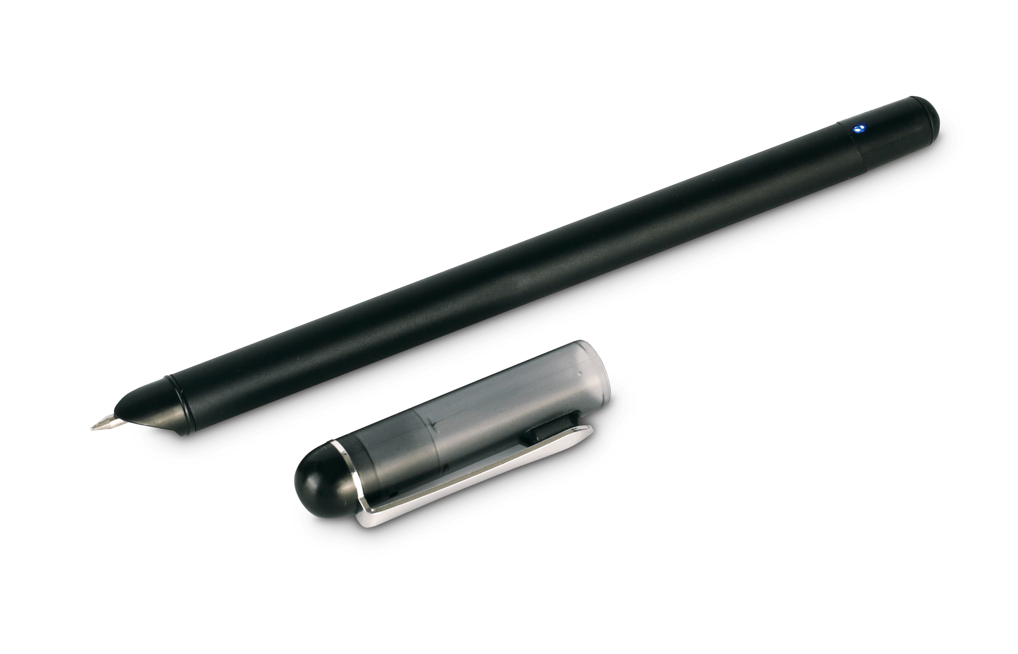 Ophaya black smart pen with clear cap for digitizing handwritten notes