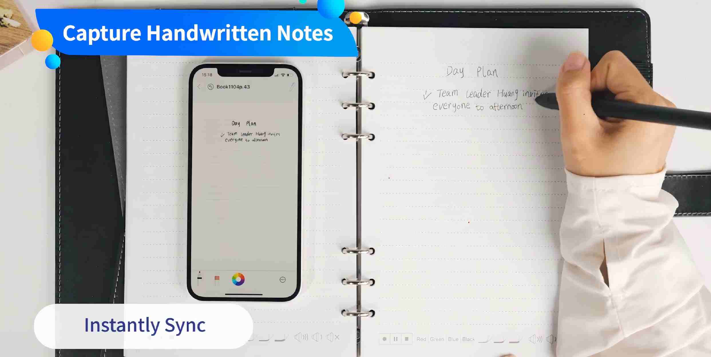 Ophaya 2-in-1 Digital Pen Writing Set: Capture, Record, and